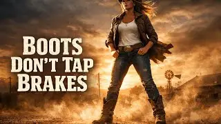 Boots Don’t Tap Brakes 🔥 Extra-Upbeat Country Trap | Loud Southern Female Anthem