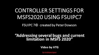 Сделай сам: ЧАСТЬ 4. Контроллер для MSFS2020 с настройкой FSUIPC7