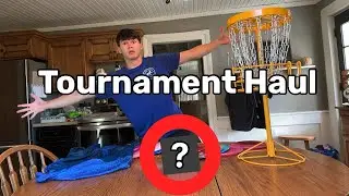 Recent Disc Golf tournament haul!!!