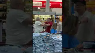 Fight at Costco in the cheese isle!!!