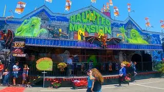 Haunted Mansion Ride - OC Fair 2024 4K