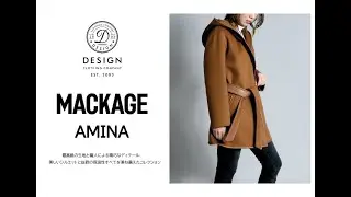 ２つの顔を持つウールコート【MACKAGE マッカージュ】AMINA アミナのご紹介動画  デザインプラス苫小牧　苫小牧  函館 #mackage