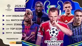 Champions League highlights match 4 2025/26 | Baru Sport
