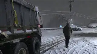 Slushy conditions on Virginia roads | NBC4 Washington