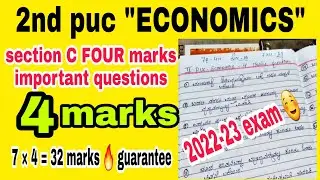 2nd puc ECONOMICS 