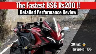 The Fastest Bs6 Rs 200 of India 🔥Detailed Perfomance Video | Best Modification !!