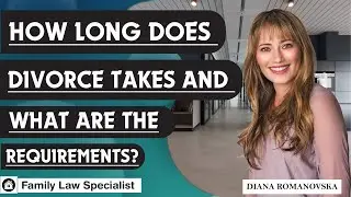 How long does divorce take and what is the requirement?