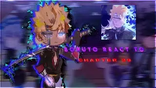 Boruto two blue vortex react to chapter 29||gacha reaction||Boruto two blue vortex||GCRV