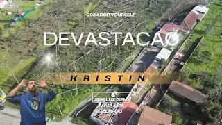 A Fúria da Depressão Kristin — Veja Como a Minha Casa Foi Atingida