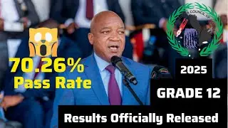 Grade 12 Results 2025 Officially Released 🇿🇲 | 70.26% Pass Rate 🤯 Big Win for Zambia!