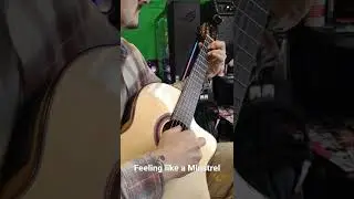 Minstrel Music from Camelot #shorts #guitar #guitarlesson