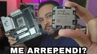 COLOQUEI UM RYZEN 9 NA PLACA M&Atilde;E B650M GAMING PLUS WIFI MSI!