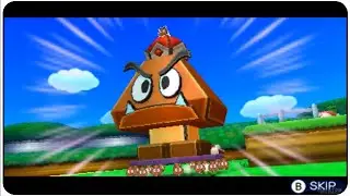Mario & Luigi Paper Jam Walkthrough Part 6 Papercraft Megacrinkle Goomba
