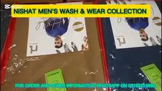 Nishat Men's Wash & Wear Collection #nishat #gentssuits #trending #ytshorts #viral #reels #ytviral