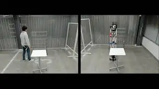 ReMotion: Supporting Remote Collaboration in Open Space with Automatic Robotic Embodiment
