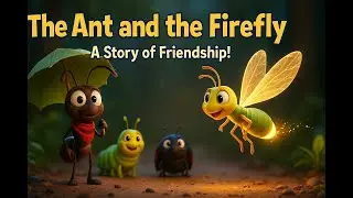 The Ant and the Firefly &ndash; A Story About Friendship and Helping Others | Kids Animated Moral Story