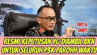 KEPUTUSAN YANG DITETAPKAN BKN UNTUK PENGANGKATAN SELURUH P3K PAROH WAKTU DAERAH
