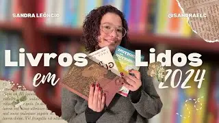 Todos os livros que eu li em 2024