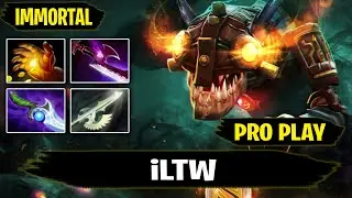 Slark 7.28 Pro Gameplay by OG.iLTW | IMMORTAL Rank Dota 2 7.28 Gameplay