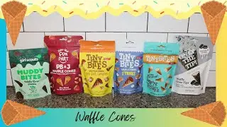 Waffle Cones: Thin Mints, PB&J, Sea Salt Caramel, S’mores, White Chocolate, Cookies & Cream Review