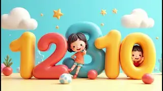 Aprende los N&uacute;meros del 1 al 10 en Ingl&eacute;s | Video Educativo para Ni&ntilde;os