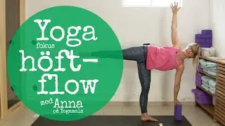 Yogapass stretcha musklerna runt h&ouml;ften
