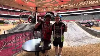 Monster jam Houston Tx 10/18/25 talking with Mike Christian in vendetta