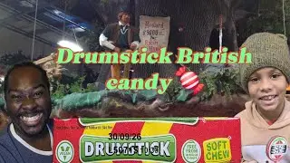 Trying the UK&rsquo;s Famous Drumstick Candy 🍭🇬🇧 | Classic British Sweet!