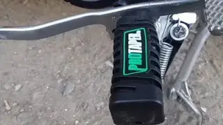 New foot peg _( protaper good quality) + side stand alloy 💯🔥