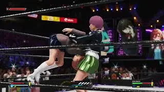 Sayori VS Ichika Nakano 1 | WWE 2K24 | Doki Doki Literature Club VS Quintessential Quintuplets