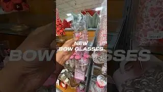 BOW GLASSES: #tjmaxx #home #pink #shopping #shorts #trending #viralvideo #fyp #decoration #girl