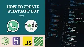 How to make Whatsapp Bot using nodejs || Image To Sticker Bot Project