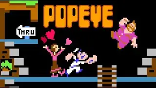 Popeye / ポパイ (1982 ) NES w/ Cheats