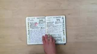 Flip Through | My First Bullet Journal
