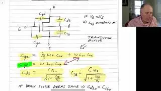 Analog Electronics 2 - Mosfet Capacitor Modelling and Transistor Ft