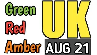 Green Uk List  || Amber Uk List  || Red Uk List   ||  Next Update || 3rd Countries | #ukimmigration