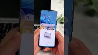 Wow, just a tap to connect to a computer? #HONOR #HONOR90