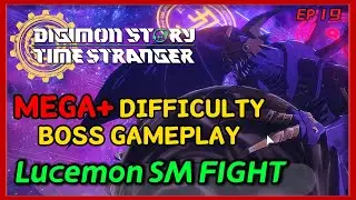 RUSHING MEGA+ DIFFICULTY LUCEMON SM FIGHT #digimonstorytimestranger
