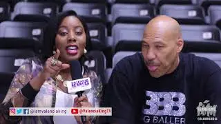 SLAM Films with Valencia King: LAVAR BALL BBB JBA LEAGUE INTERVIEW
