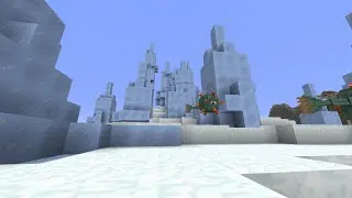 (AMAZING SEED!!!!) Minecraft 1.8 Ocean monument/Ice Spike Biome Spawn