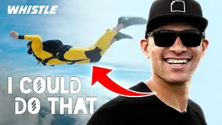 This Football Star Is Also A FEARLESS Skydiver!&nbsp;😳&nbsp;| Ft. Jimmy Graham