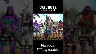 Codm Matchmaking got bugged.. fix this fast codm