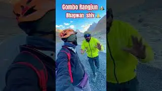 Gombo Rangjun #viral #travel #cycletravel #trending #vlogger #travel #shiv #mountain #cyclist