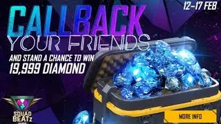 BUKA CRATE DIAMOND EVENT CALLBACK!! - Squad Beatz Callback Mission | Garena Free Fire | Free Fire MY