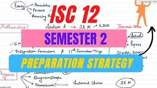 How To Prepare For Term 2 Class 12 isc ? | Subjectwise Guidance + SCORE FULL MARKS