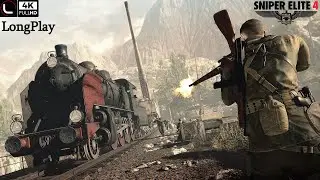 PC - Sniper Elite 4 - LongPlay [4K:60FPS] 🔴