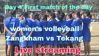Women's volleyball Zangkham vs Tekang student union