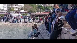 Igalo, igra se picigin na plaži 