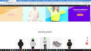 WooCommerce complete course part4 -  footer and mobile logo, change footer content elementor