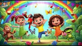 Rainforest Rhythm Counting Song for Kids | Fun Jungle Counting & Nursery Rhyme, Most Popular